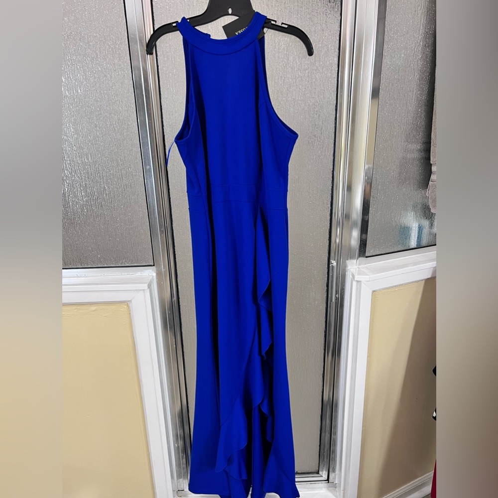 Beautiful long cobalt blue dress